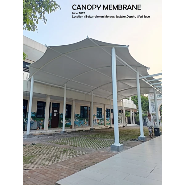  MEMBRANE CANOPY FOR MOSQUE AREA