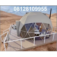 GEODESIC DOME TENT FOR ADVENTURE LODGING
